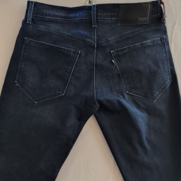 Levi Premium Redloop jean Men 510 Skinny Fit Size W32 L34 Blue Jeans Black Label - Picture 9 of 11
